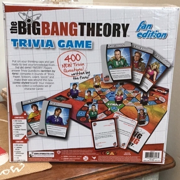 The BIg Bang Theory trivia game, fan edition. NEW - Picture 4 of 4